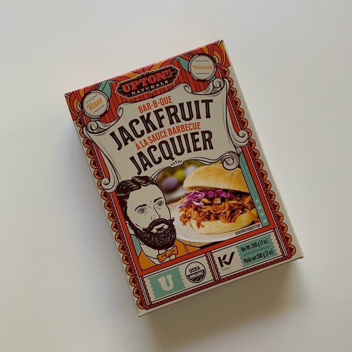 photo of Upton's Naturals Bar-B-Que Jackfruit shared by @zoinho on  31 Jul 2023 - review