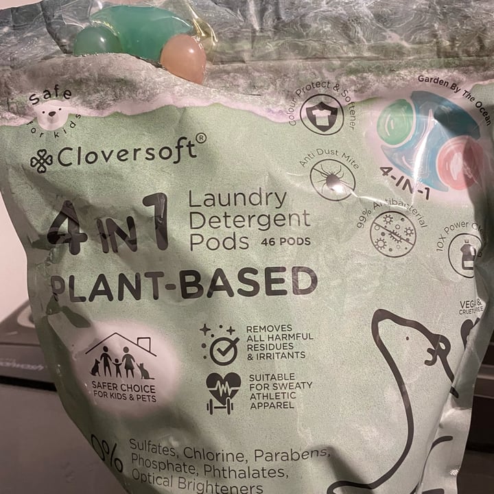 photo of Cloversoft 4-in-1 Laundry Detergent Pods shared by @plantbasedmum on  26 Feb 2023 - review