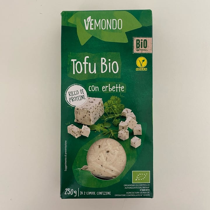 photo of Vemondo Tofu alle erbette shared by @angievegetableslover on  24 Apr 2023 - review