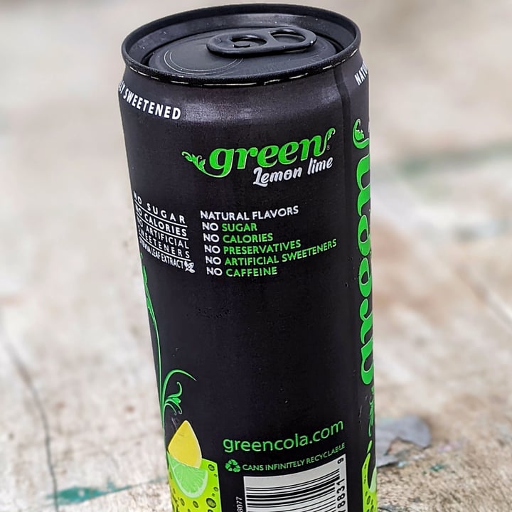 photo of Green Cola Company Lemon Lime shared by @veggieassassin on  12 Jun 2023 - review