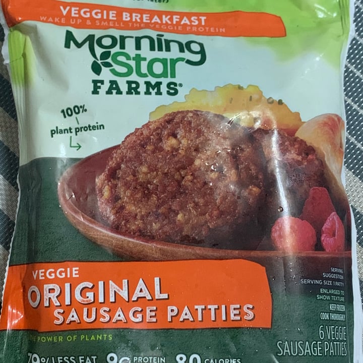 photo of MorningStar Farms Original Sausage Patty shared by @tecitomj on  05 Mar 2023 - review
