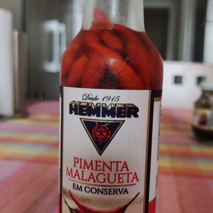 photo of Hemmer pimenta malagueta em conserva shared by @rok-comavegetais on  01 Mar 2023 - review