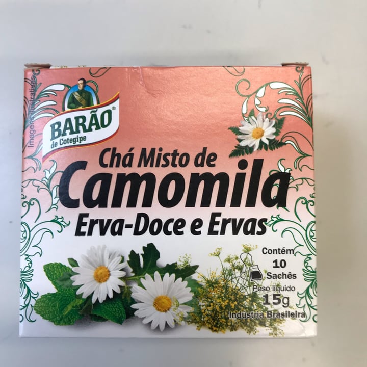 photo of Barão de Cotegipe Cha Misto De Camomila Erva Doce e Ervas shared by @vivianelacerda1975 on  26 Dec 2022 - review