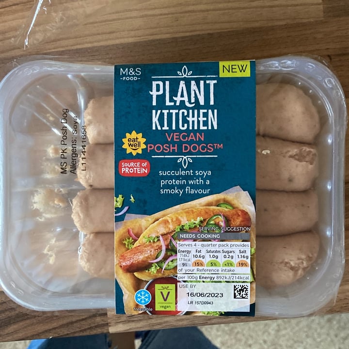 photo of Plant Kitchen (M&S) Posh dogs shared by @louiseg on  22 Jun 2023 - review