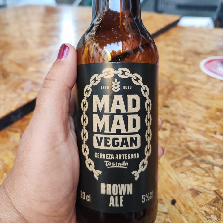 photo of Mad Mad Vegan cerveza artesana especial shared by @martate on  28 Jul 2023 - review