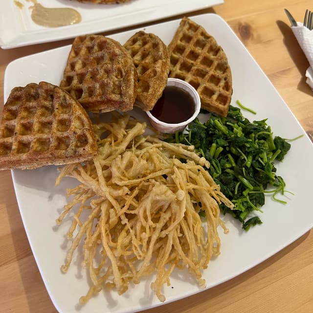 Photo of the dish “Mushroom Fries & Syrup”