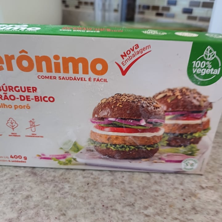 photo of Gerônimo Hamburger De Lentilha Com Sementes De Girassol shared by @sula1958 on  28 Mar 2023 - review