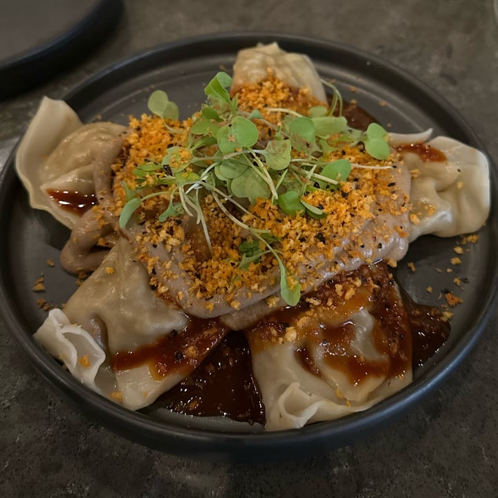 photo of Beyond Sushi (W 37th Street) Shiitake Truffle Dumplings shared by @beatrizvegan on  14 Apr 2023 - review