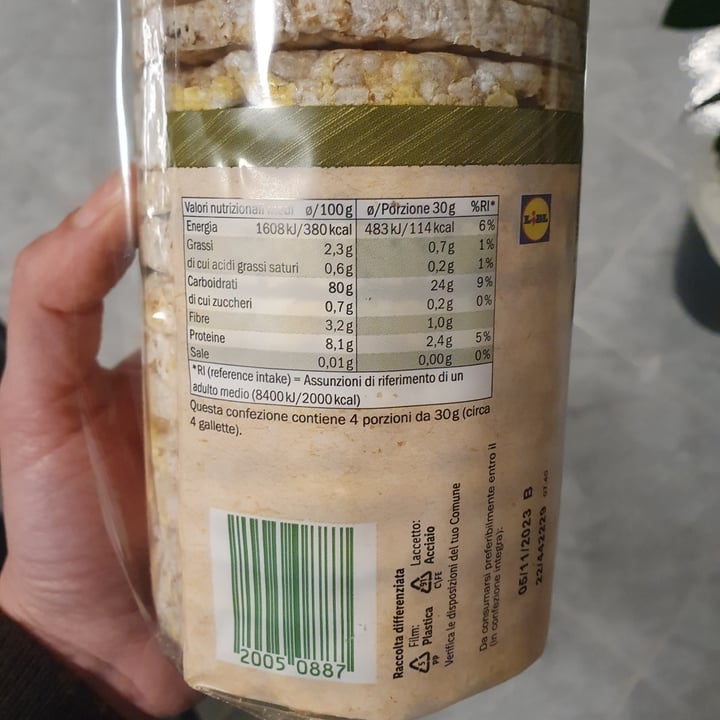 photo of Certossa Bio gallette ai 5 cereali shared by @francescama on  06 Mar 2023 - review