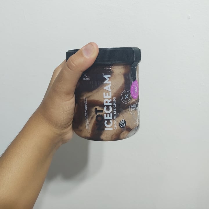 photo of notco helado de chocolate chips shared by @avabatedaga on  26 Jan 2023 - review