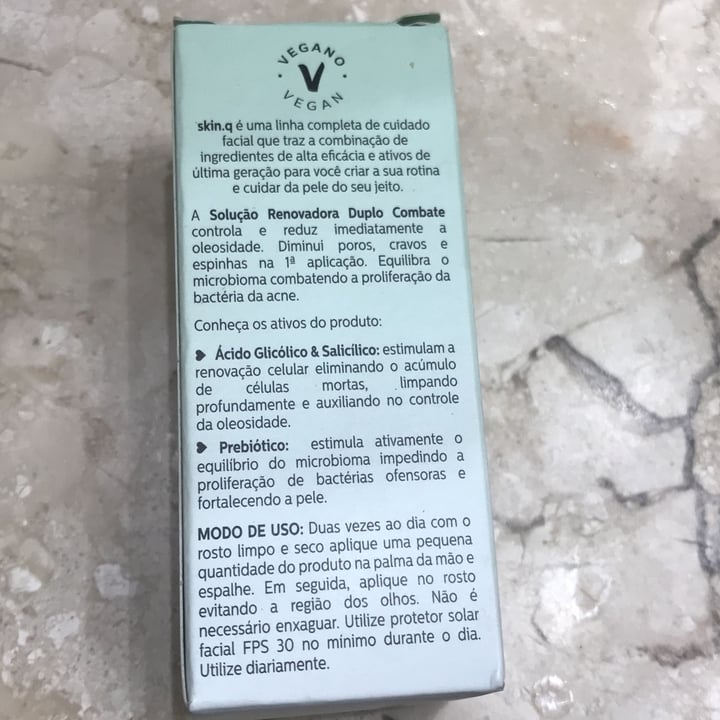 photo of Quem Disse Berenice  Solução renovadora duplo combate skin.q shared by @buenoduda on  14 May 2023 - review