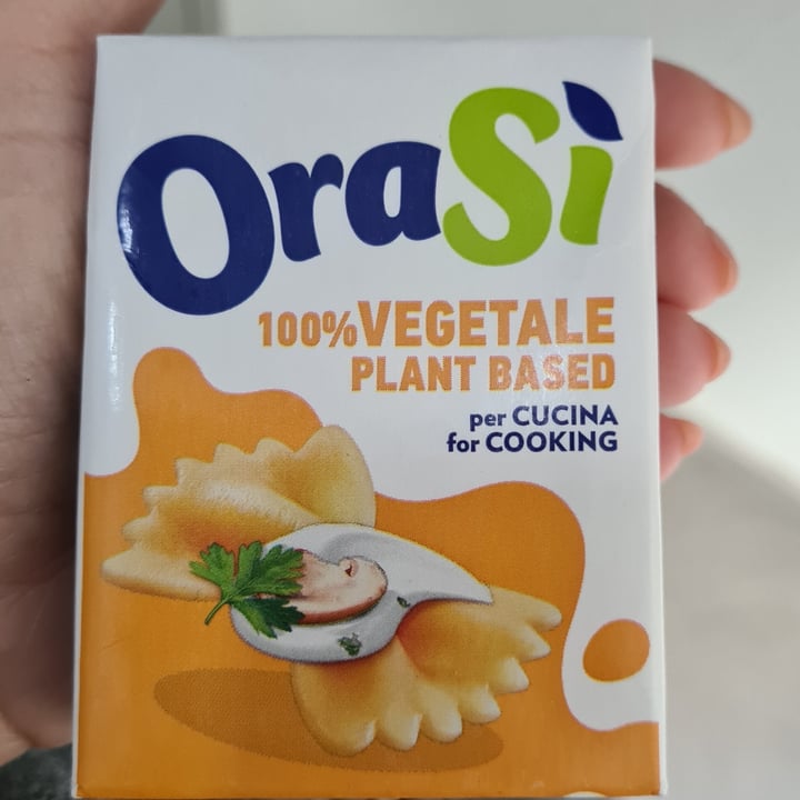 photo of OraSí Panna Da Cucina vegetale shared by @paoladd on  27 Dec 2022 - review