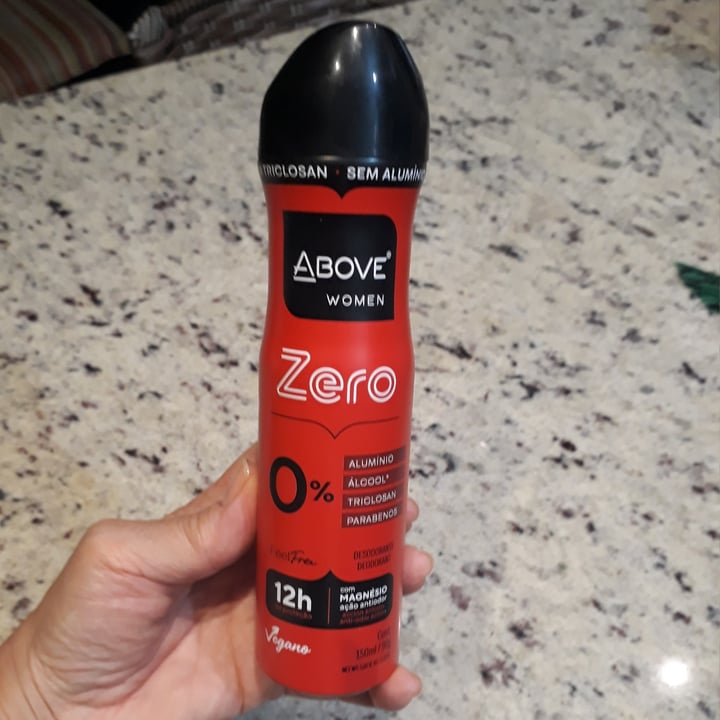 photo of Desodorante Above Women Zero Desodorante Above Women Zero shared by @cintianogueira on  02 Jul 2023 - review