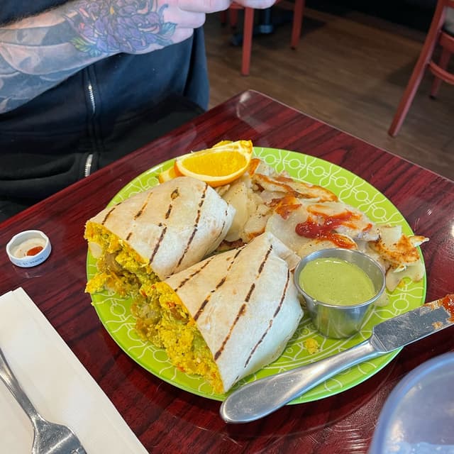 Photo of the dish “Breakfast burrito”