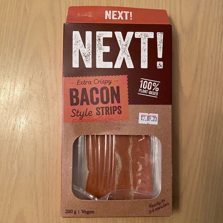 photo of Next! Extra Crispy Bacon Style Strips shared by @dan17 on  12 Aug 2023 - review