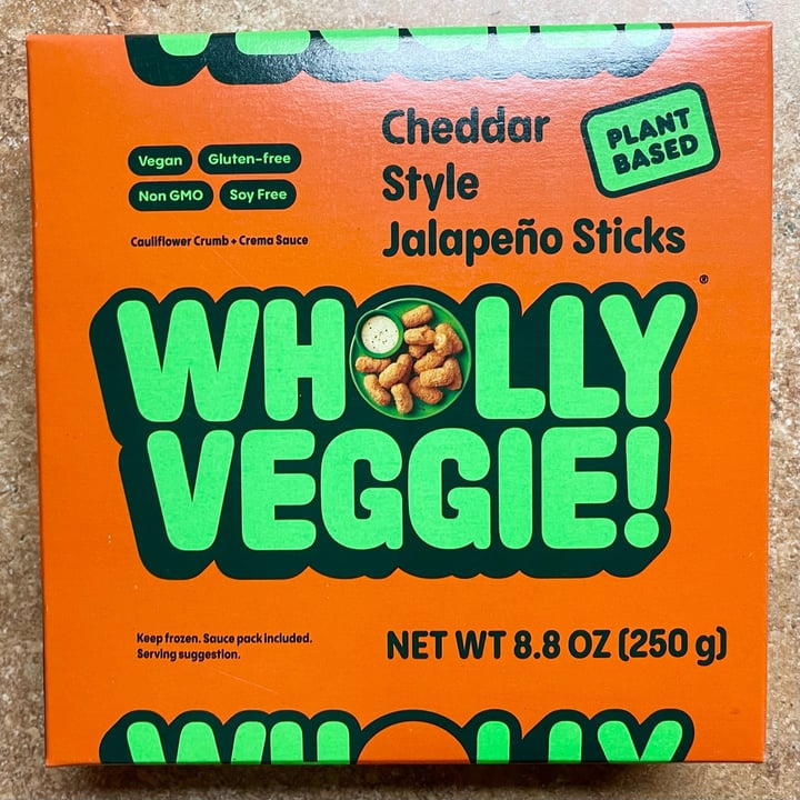 photo of Wholly veggie Cheddar Style Jalapeño Sticks shared by @monikitty on  11 Mar 2023 - review