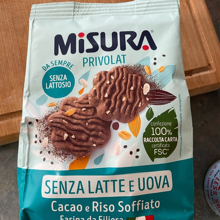 photo of Misura Biscotti con cacao e riso soffiato - Privolat shared by @gigidivine on  04 Mar 2023 - review