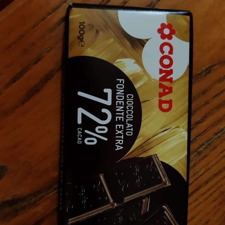 photo of Conad Cioccolato Fondente 72% shared by @consusmall on  09 Feb 2023 - review