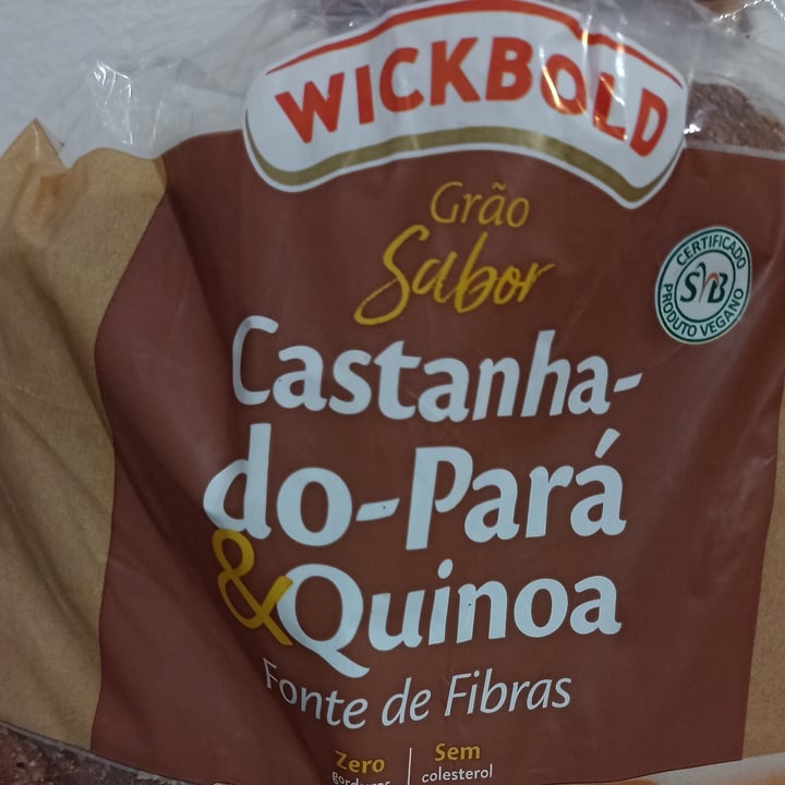photo of Wickbold pão de castanha do para w quinoa shared by @anavss on  03 May 2023 - review