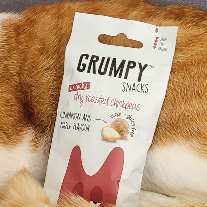 photo of Grumpy Snacks cinnamon and maple chickpeas shared by @simonel on  10 Feb 2023 - review
