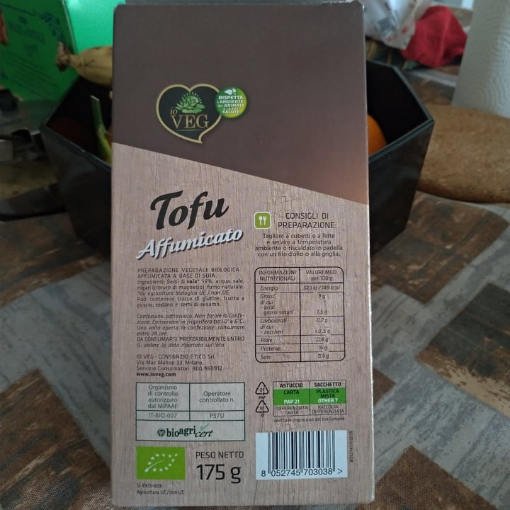 photo of ioVEG Tofu Affumicato shared by @geb on  21 Feb 2023 - review