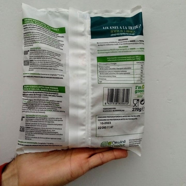 photo of Newind foods Crispy Escalopin shared by @troosti on  14 Jul 2023 - review