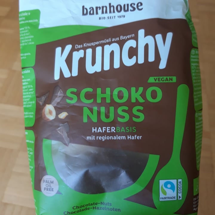 photo of Barnhouse Krunchy schoko nuss shared by @isabela99 on  04 Jul 2023 - review