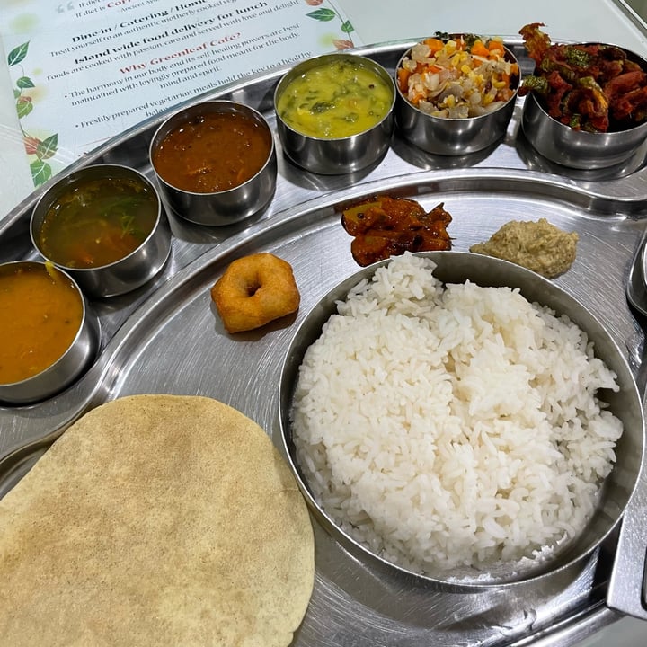 photo of Greenleaf Cafe Pte Ltd South Indian thali shared by @csquaree on  05 Mar 2023 - review