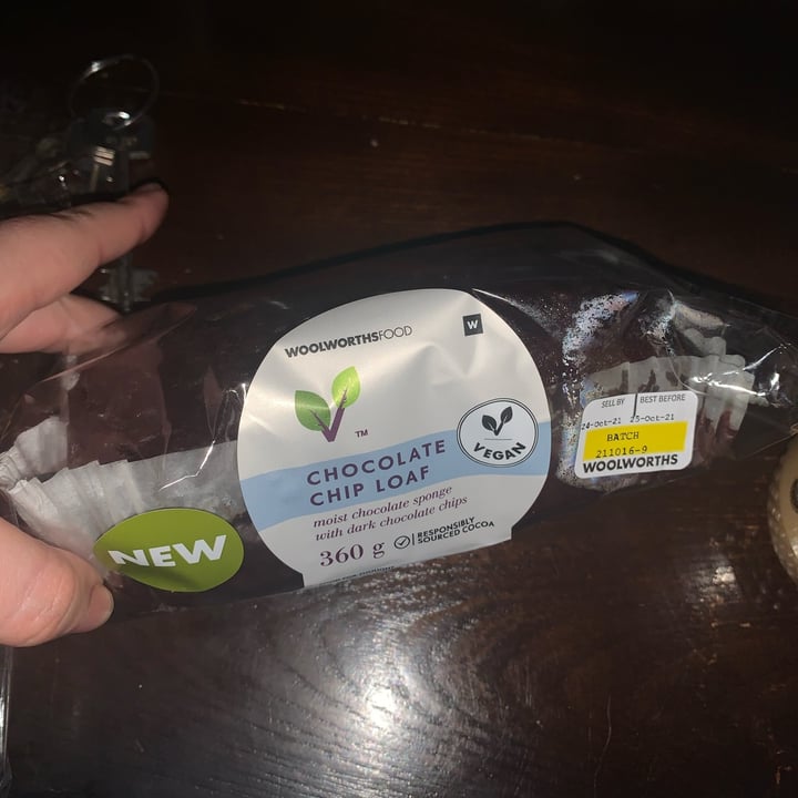 photo of Woolworths Chocolate chip loaf shared by @peppadew on  22 Apr 2023 - review