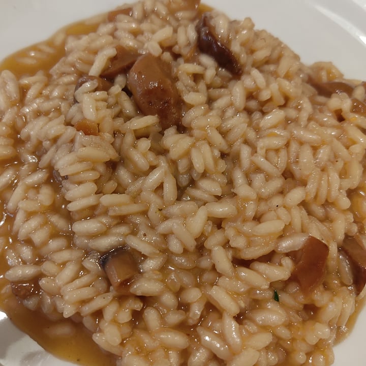 photo of Hotel Ristorante Fatur Vegan mushroom risotto shared by @rossanaveg on  22 Jan 2023 - review