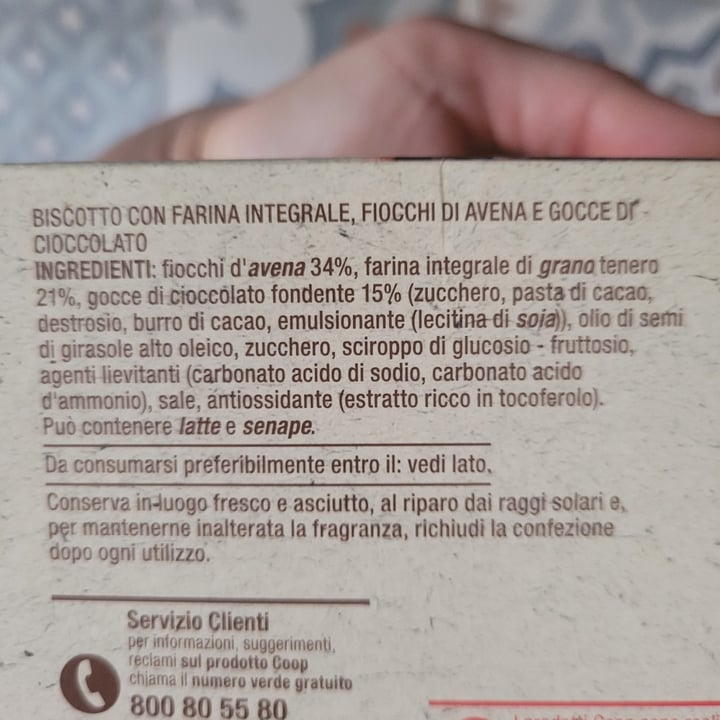 photo of Coop Biscotti Ai Cereali Digestive Con Gocce Di Cioccolato shared by @gianirene on  01 May 2023 - review