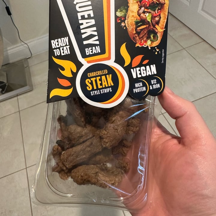 photo of Squeaky Bean Chargrilled Steak Style Strips shared by @shauny on  26 Jan 2023 - review