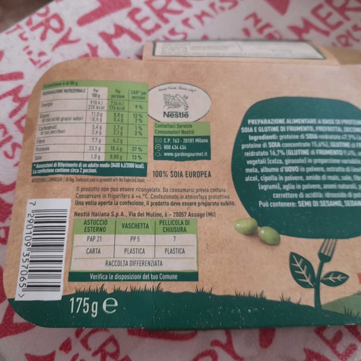 photo of Garden Gourmet straccetti di soia shared by @valery10 on  04 Jun 2023 - review