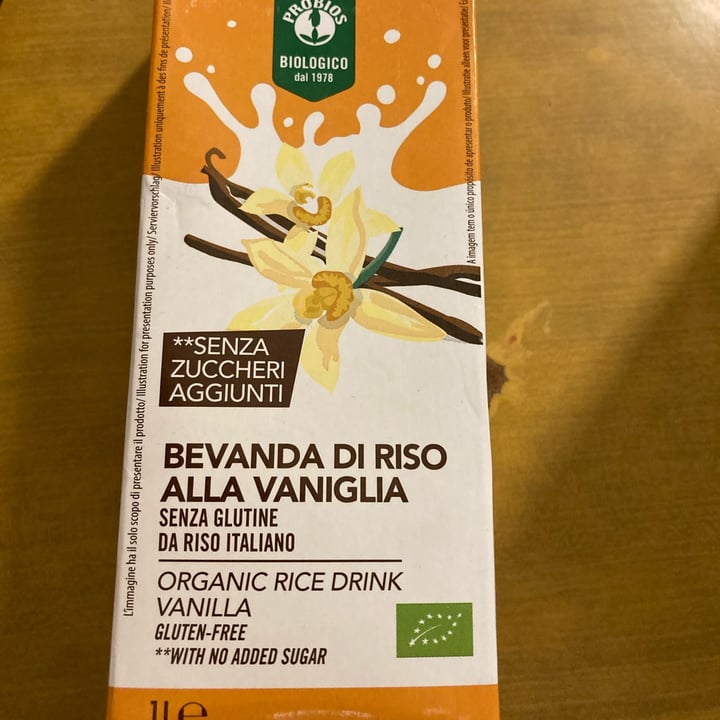 photo of Probios Bevanda di riso alla vaniglia shared by @watage on  15 Apr 2023 - review