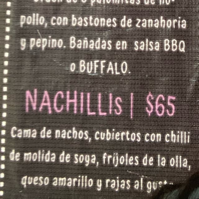 Photo of the dish “Nachillis”