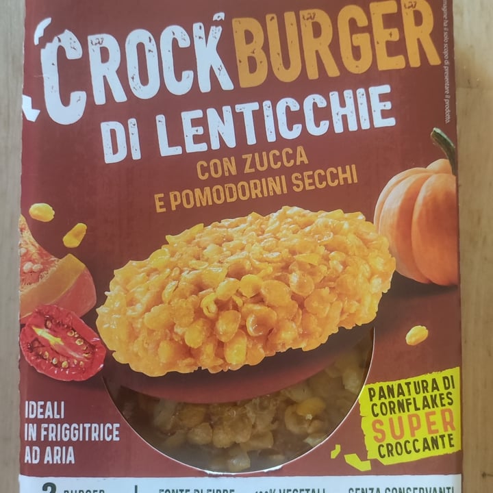 photo of Zerbinati Crockburger Di Lenticchie Con Zucca E Pomodori Secchi shared by @kokeshi92 on  06 Feb 2023 - review