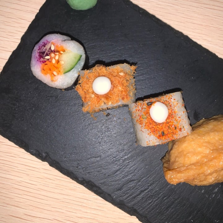 photo of Kusa Vegan - Bukit Bintang All-in-one Sushi Plate shared by @tiascaz on  18 Jul 2023 - review