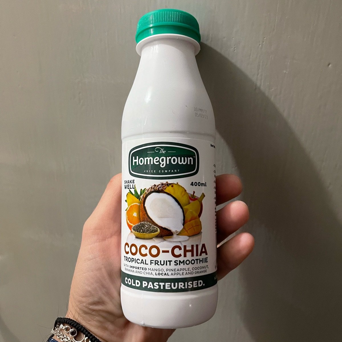 Coco-Chia Tropical Fruit Smoothie from The Homegrown Juice Company