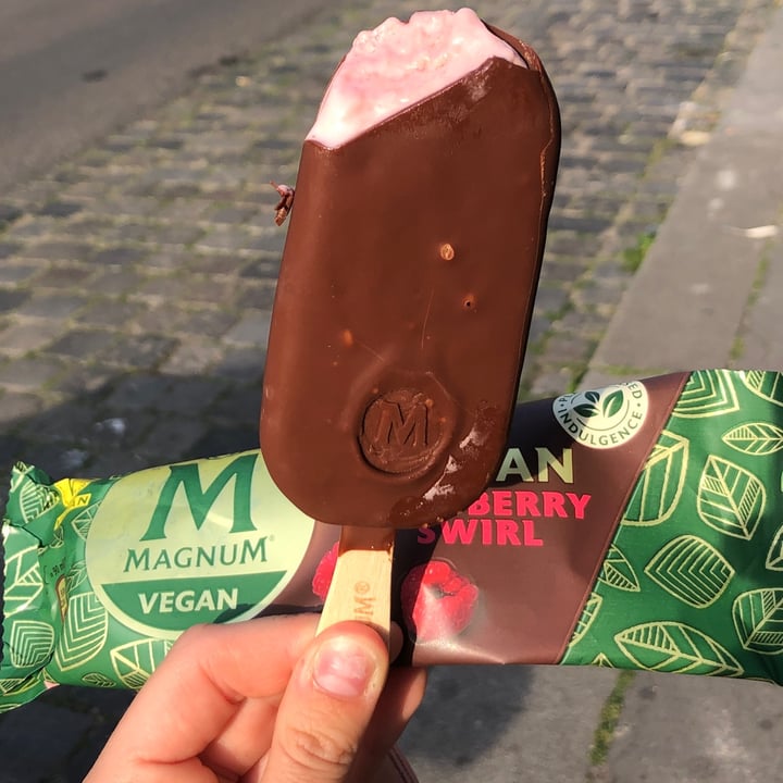 photo of Magnum Vegan Raspberry Swirl shared by @eliiiiiiiiii8i on  26 Jun 2023 - review