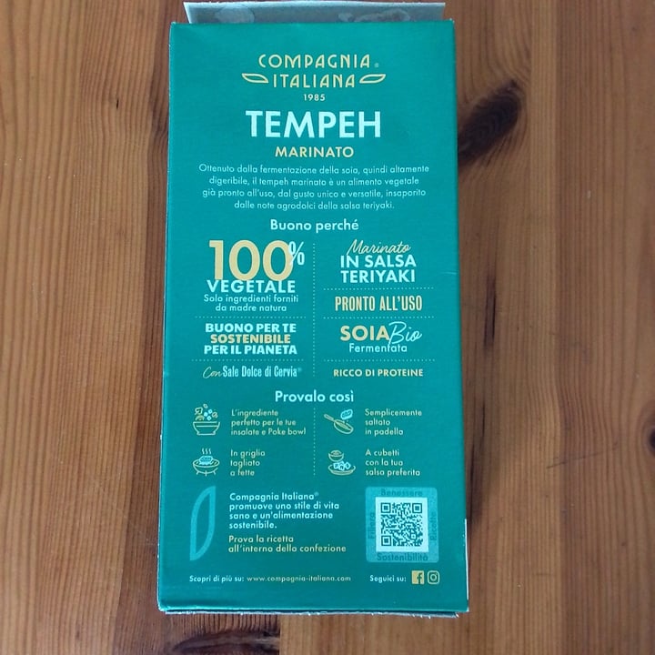 photo of Compagnia Italiana Tempeh Marinato shared by @pattipat on  30 Jul 2023 - review