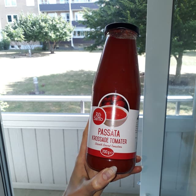 Passata smooth sieved tomatoes at rio santo - Review by @adropoceanic ...
