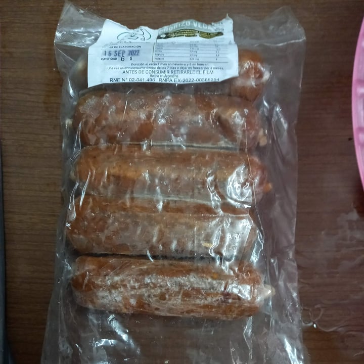 photo of Veganuel Chorizo vegano shared by @duuq on  08 Feb 2023 - review