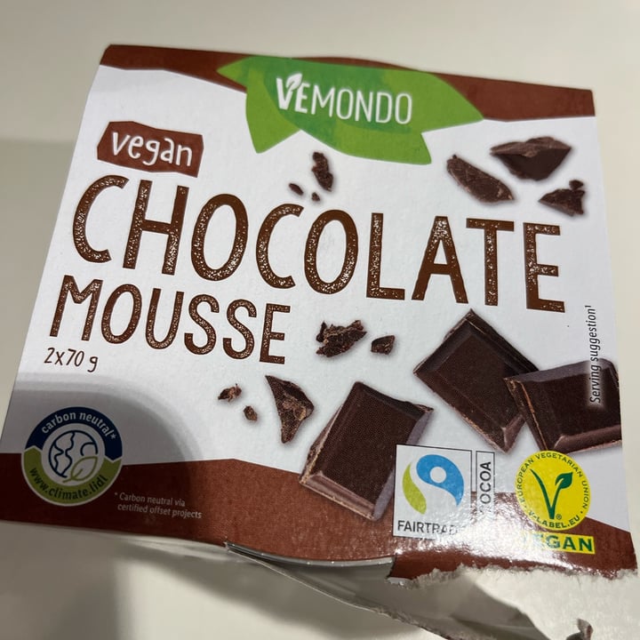 photo of Vemondo vegan chocolate mousse shared by @manuelape on  24 Jan 2023 - review