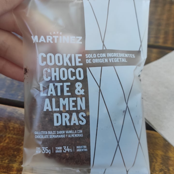 photo of Cafe martinez Cookie Vegana Chocolate con Almendras shared by @argentinaveggie on  09 Jul 2023 - review