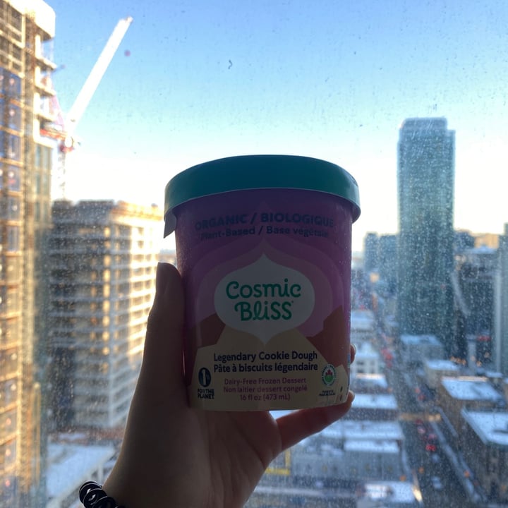 photo of Cosmic Bliss legendary cookie dough shared by @th-vegan on  06 Mar 2023 - review