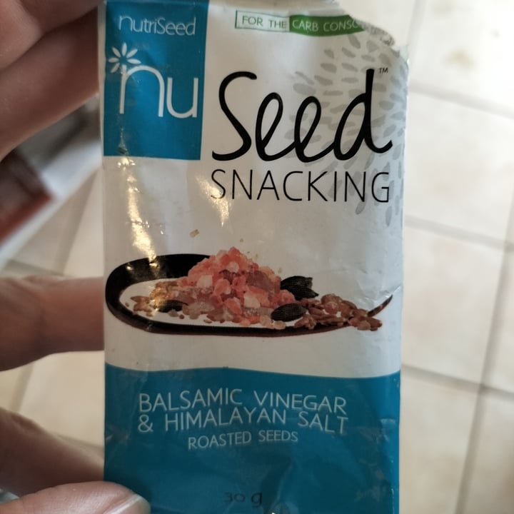 photo of Nutriseed Salt and vinegar seeds shared by @cjandersenpost on  29 Jan 2023 - review