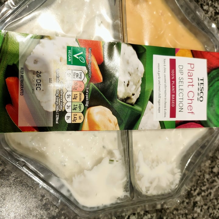 photo of Tesco Plant Chef Dip selection shared by @mia1405 on  28 Dec 2022 - review