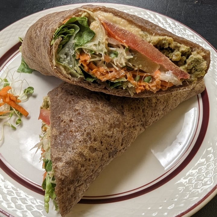photo of Portia's Cafe Mediterranean Wrap shared by @bscooter on  08 Jun 2023 - review