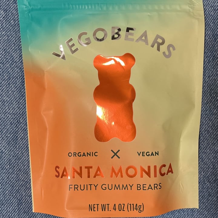 photo of vegobears Santa Monica Fruity Gummy Bears shared by @allcowsfeelpaingoveg on  13 Jan 2023 - review