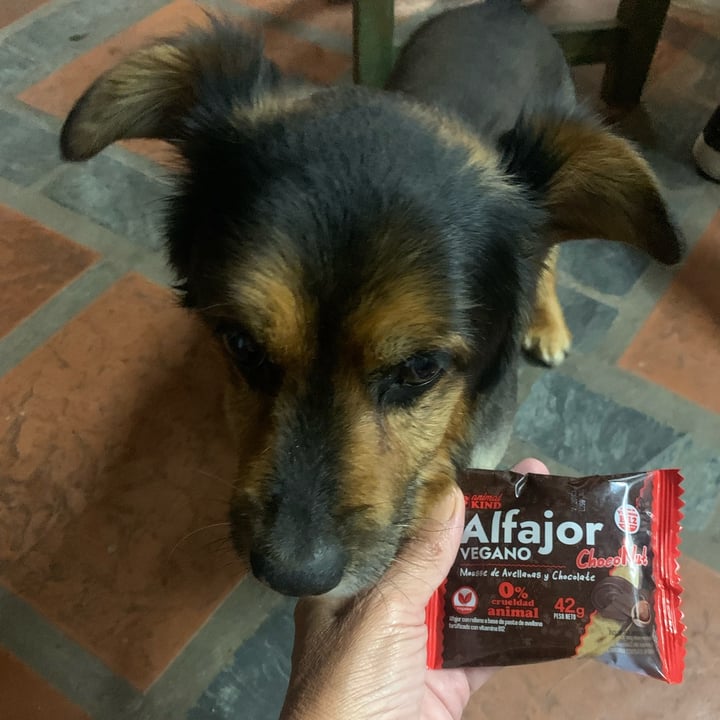 photo of Animal kind Alfajor Vegano Mousse de Avellanas y Chocolate shared by @jacquelinechaves on  15 Feb 2023 - review